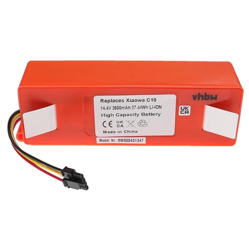 vhbw Batterie remplacement pour Xiaowa BRR-1P4S-2600S pour aspirateur (2600mAh, 14,4V, Li-ion)