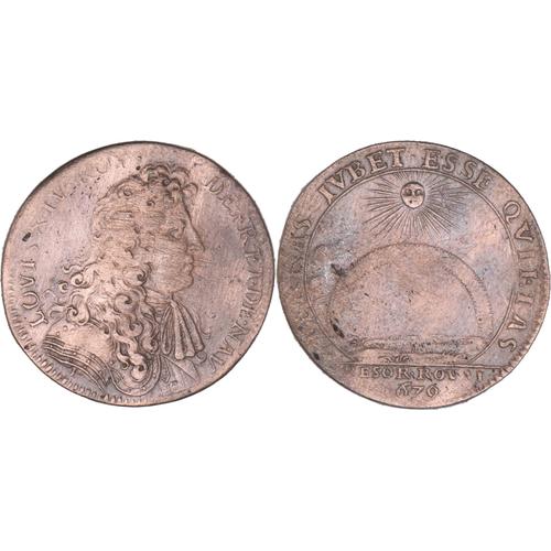 France - Jeton - 1679 - Louis Xiv - Tresor Royal - 07-194