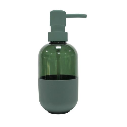 Paris Prix - Distributeur De Savon "Equatorial" 17cm Kaki