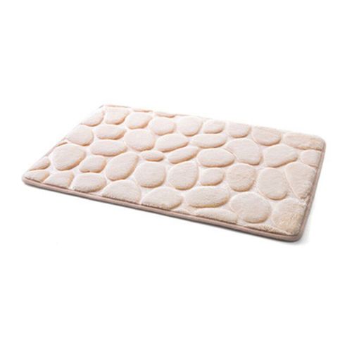 Tapis De Bain Antidérapant Super Absorbant, Moquette De Salle De Bain, De Douche, De Sol Doux, De Toilette, En Faux Poils De Lapin, Décoration De Maison, 40x60cm
