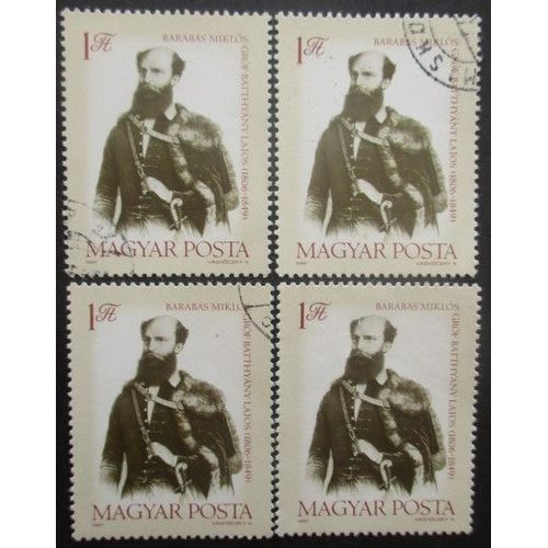 Hongrie N°2753 X 4 Oblitéré