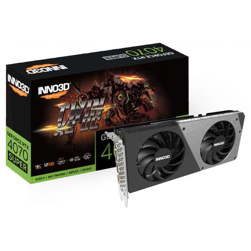 Inno3d Geforce Rtx 4070 Super Twin X2 Oc Nvidia 12 Go Gddr6x