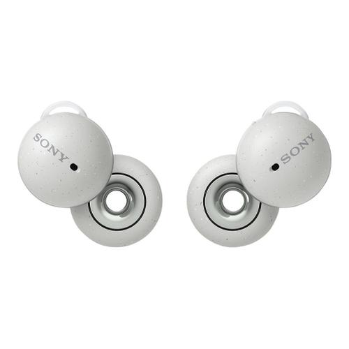 Sony LinkBuds WF-L900 - Écouteurs sans fil avec micro - embout auriculaire - Bluetooth - blanc