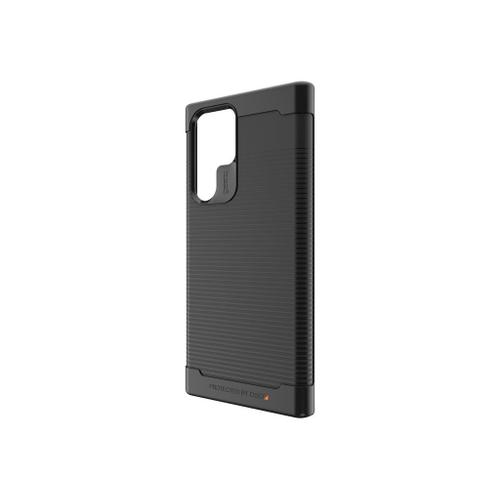 Gear4 Havana - Coque De Protection Pour Téléphone Portable - D3o Bio, 52 % De Matériaux D'origine Végétale - Noir - Pour Samsung Galaxy S22 Ultra