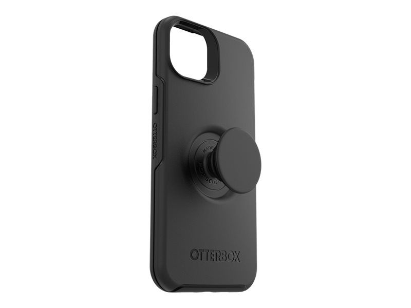 Otterbox Otter + Pop Symmetry Series - Coque De Protection Pour Téléphone Portable - Antimicrobien - Polycarbonate, Caoutchouc Synthétique - Noir - Pour Apple Iphone 14 Plus