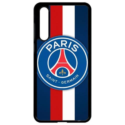 Coque Huawei P20 Pro - Psg Paris Saint Germain Bleu Blanc Rouge - Noir