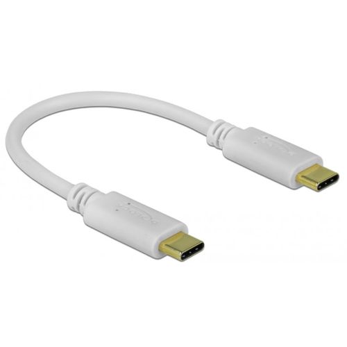 Delock 85357 Câble Usb 0,15 M Usb C Blanc