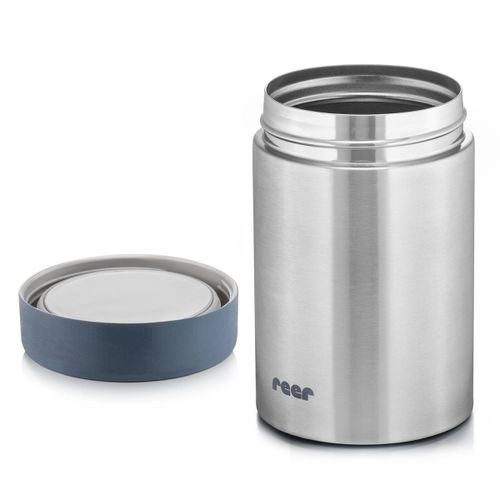 Reer 90408 Boîte Hermétique Alimentaire Rond Flacon 0,3 L Acier Inoxy