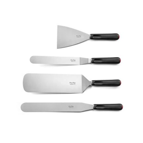 Sabatier Trompette - Pro Flex - Set 4 Spatules De Cuisson - Noir