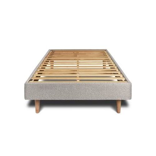 Sommier Kit Bouclette Gris 90x190 H29cm