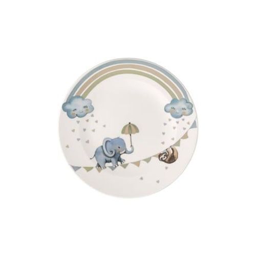 Villeroy & Boch - Walk Like An Elephant Assiette Pour Enfant - Bleu