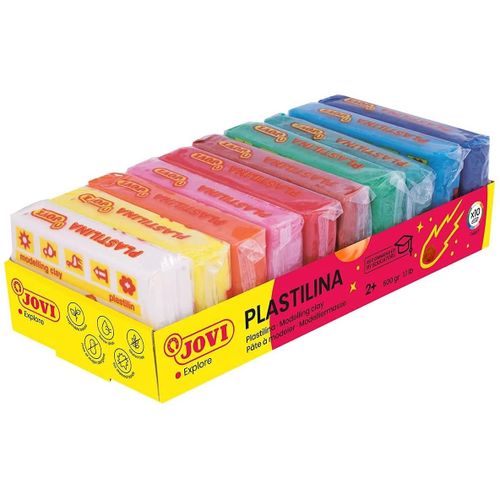Jovi P¿Te ¿ Modeler Jovi Plastilina V¿G¿Tale Assortiment 10 Pains 50g