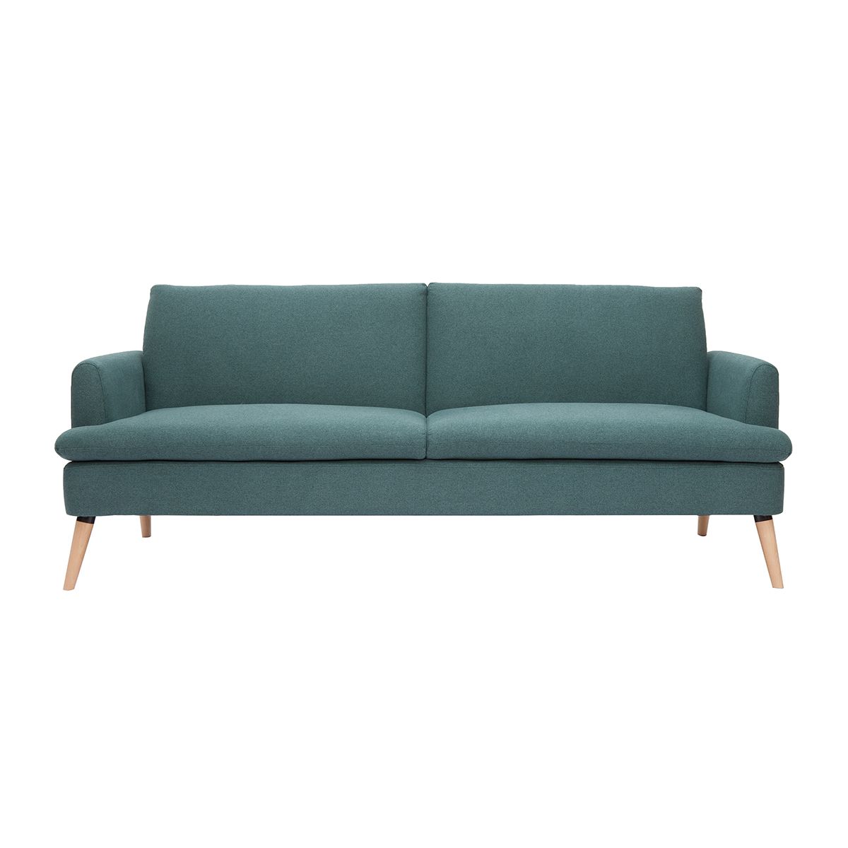 Canapé Convertible Scandinave 3 Places Vert Stewart