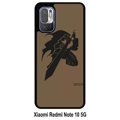 Coque Xiaomi Redmi Note 10 5g - Gatsu Berserk - Silicone - Noir