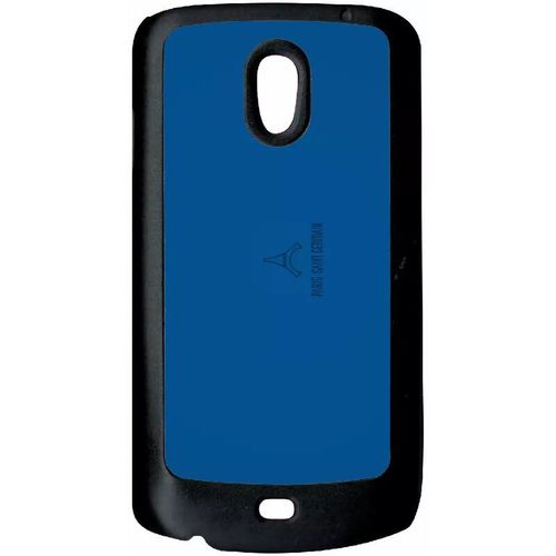 Coque Pour Smartphone - Club Psg Paris Saint Germain Sombre - Compatible Avec Samsung Galaxy Nexus I9250 - Plastique - Bord Noir