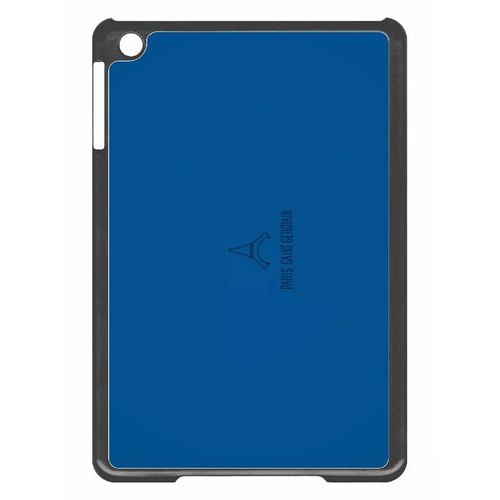 Coque Pour Smartphone - Club Psg Paris Saint Germain Sombre - Compatible Avec Apple Ipad Mini - Plastique - Bord Noir