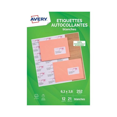 Avery - Étiquettes adresses - 12 unités 21 )