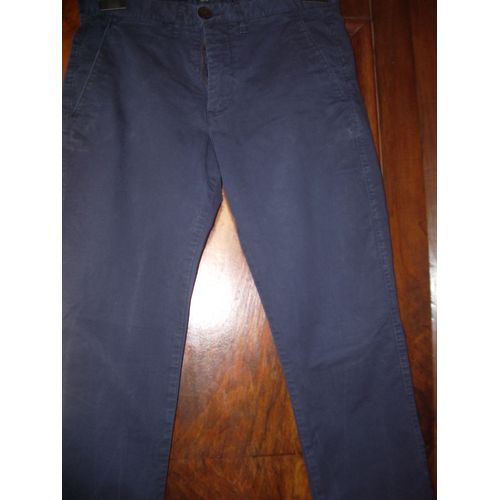 Pantalon Bleu Marine Slim Fit Taille 38 Marque Célio