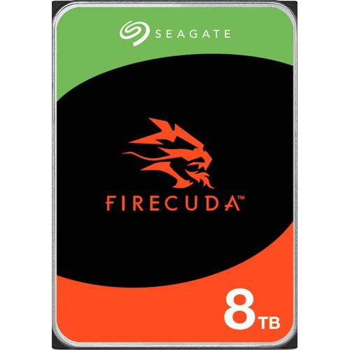 Seagate FireCuda ST8000DXA01 - Disque dur - 8 To - interne - 3.5"" - SATA 6Gb/s - 7200 tours/min - mémoire tampon : 256 Mo - avec 3 ans de Seagate Rescue Data Recovery