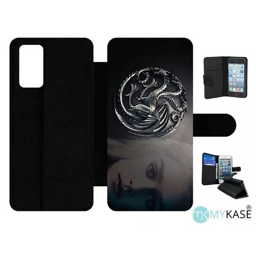 Etui À Rabat Pour Galaxy Note20 5g - Got Targaryen - Simili-Cuir - Noir