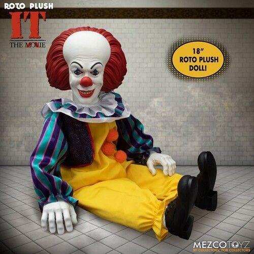 Mezco Designers Series - Roto Plush It (1990): Pennywise [Collectables] Figure, Plush