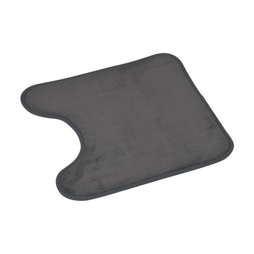 Paris Prix - Tapis Contour Wc "Vitamine Ii" 45x45cm Anthracite