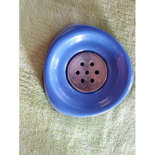 Porte Savon Plastique Bleu