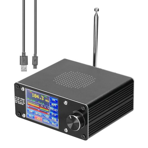 ATS-100 SI4732/SI4735 Récepteur Radio Bande Book ine Onde FM LW MW SW SSB Support Diffusion Recherche 2.4 pouces Écran Tactile Récepteur