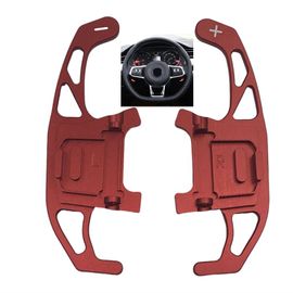 Extension De Palette De Changement De Vitesse Inf Volkswagen Golf 7 / Gti / Gtd Rouge Volkswagen Golf 7/Gti/Gtd/Gte