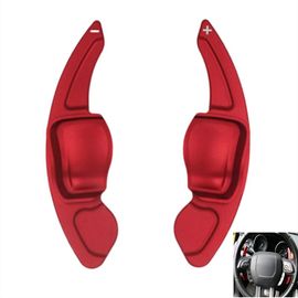 Extension De Levier De Vitesse Au Volant, 1 Paire Rouge Volkswagen Golf 6/Gti/R20/Old Scirocco/Tiguan/Cc/Maggot/R36