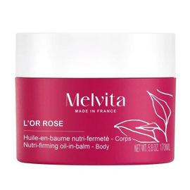 Baume Fermeté L'or Rose - Melvita - 170ml - Texture Huile-En-Baume - Certifié Bio 