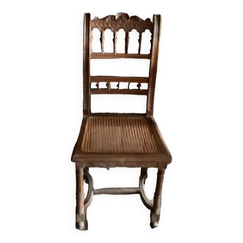 Chaise Henri Ii Tbe Marron