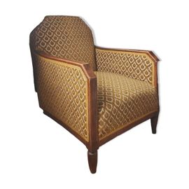 Fauteuils Club Art Deco Dore