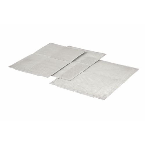 Set de trois filtres à graisse métalliques pour hotte - 00356120