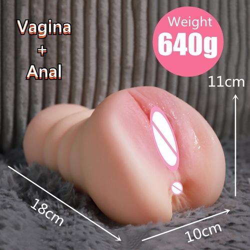 Chatte De Poche En Silicone 3d Pour Homme, Vagin Artificiel, Anal, Érotique, Vrai Sexe Oral, Masturbateur, Jouets Sexuels Pour Adultes