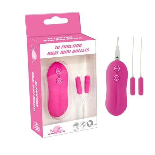 Vibromasseur À Double Balle Point G 10 Vitesses Avec Télécommande Filaire, Double Oeuf Vibrant, Jouets Sexuels Pour Femme, Masturbation Td0072