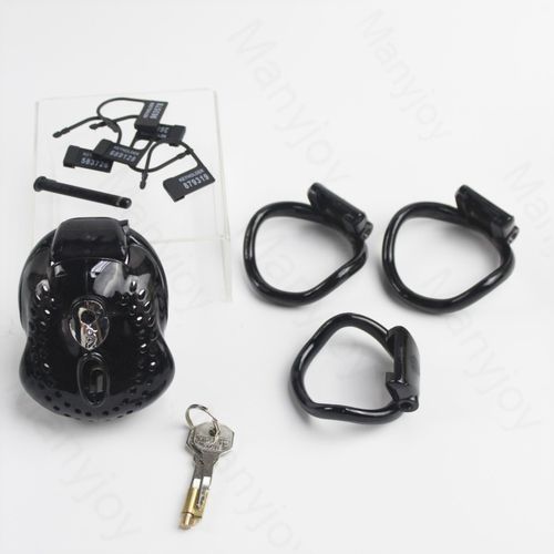 Nouvelle Collection De Jouets Sexuels Pour Hommes, Bol Avec Dispositif De Retenue Totale, Cage À Coq Avec 4 Anneaux De Pénis, Serrure De Bondage, Ceinture De Chasteté