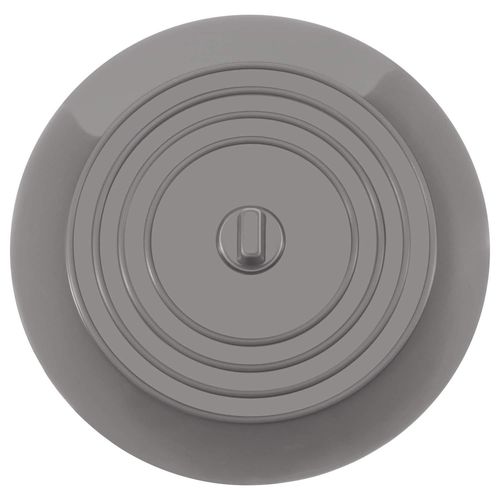 Bouchon D'evier Lavaabo Silicone Inf Bouchon De Crépine Pour Vidange Gris 15 Cm