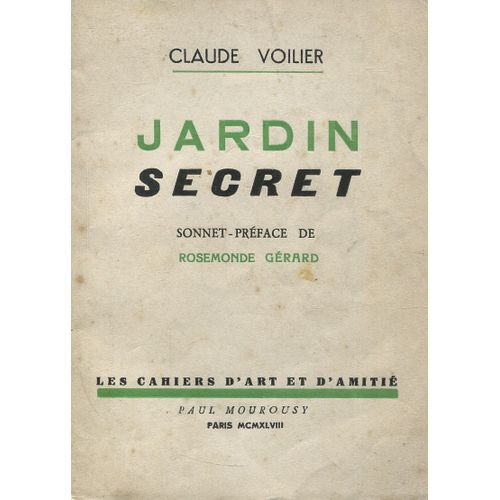Claude Voilier - Jardin Secret