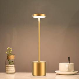 Crystal Table Lampe Dimmable Lumière, Lampe Rechargeable USB pour Chambre à  Coucher, Petite Lampe de Table Pour Chambre Salon, Lampe de Nuit