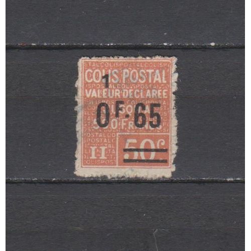 France Cp N° 61 Timbre Colis Postaux Oblitere De 1926 Cote : 10 €