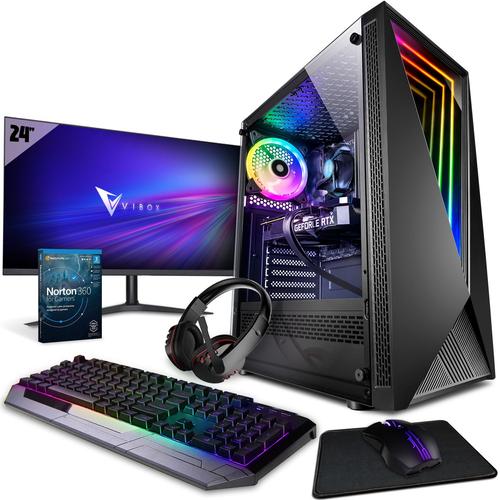 Vibox VIII-12 PC Gamer - 24"" Écran Pack - Intel i9 11900F Processeur - AMD Radeon RX 6700 XT 12Go Carte Graphique - 32Go RAM - 1To NVMe M.2 SSD - Windows 11 - WiFi