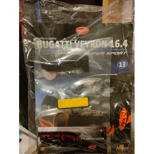 Montez La Superbe Buggati Veyron 16.4 Super Sport 1/8 Altaya N° 13-Altaya