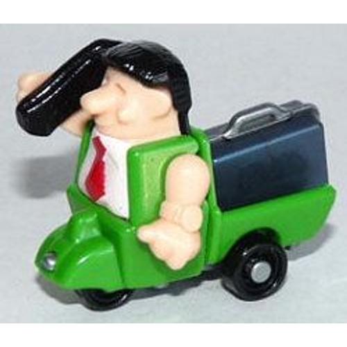 Figurine "Kinder" (2000) - N° 2 Homme Tricycle, L'homme D'affaire ( K01n66 / K01-66 )