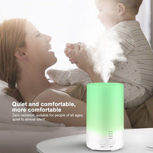 Humidificateur d'air intelligent ultrasonique avec lumière LED, 5V, 12W, 70ml, pour chambre de bébé
