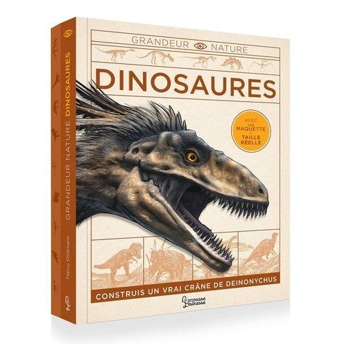 Dinosaures - Construis Un Vrai Crâne De Deinonychus - Avec Une Maquette À Taille Réelle