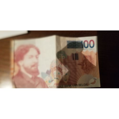 Pieces Centimes 5,10,20 De Franc Français, Billet De 100 Et 200 Francs Belges