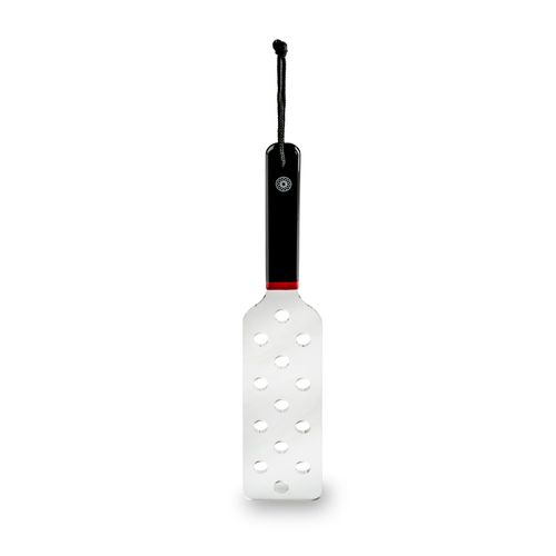 Paddle Perforé Saffron Acrylic Spanker Noir - Sportsheets - Noir