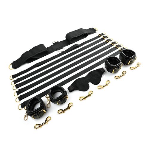 Kit D'attaches Sous Lit Under The Bed Restraint Special Edition Noir - Sportsheets - Noir