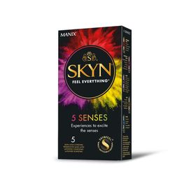 Préservatifs Skyn 5 Senses Boîte De 5 - Manix - Boîte De 5